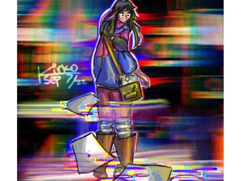 Glitched out | art