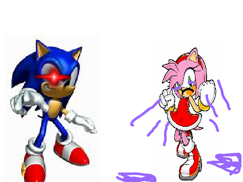 SONIC MAKES AMY CRY!