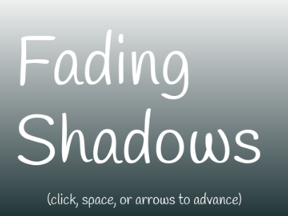 Fading Shadows - VA Audition