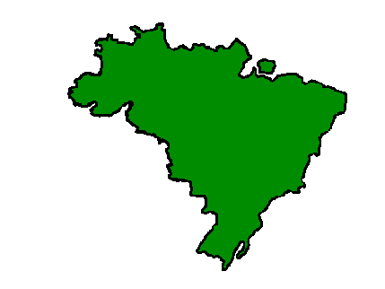Map of Brazil
