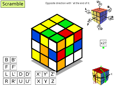 Rubik’s Cube Working 