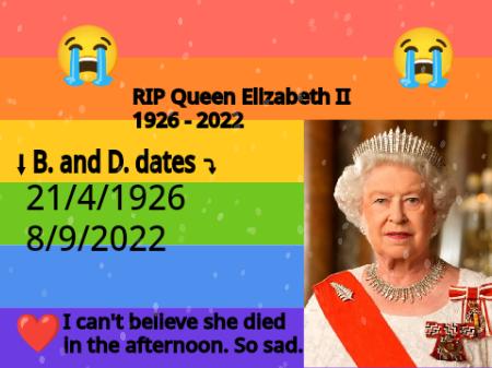 My tribute towards Queen Elizabeth II | #tribute #queen #death #1926-2022