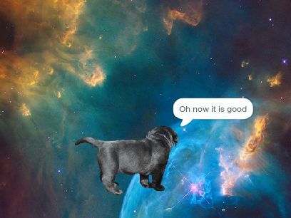 Weird place I love space so no white 