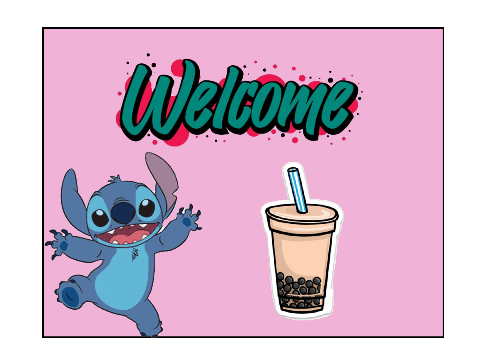 Cute Stitch Poster o(〃＾▽＾〃)o