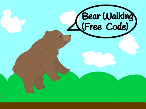 Walking Bear (code inside if u need)