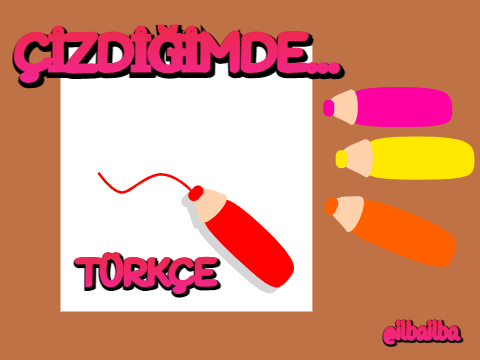 Çizdiğimde - Türkçe