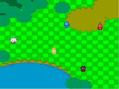 Sonic and friends chao garden