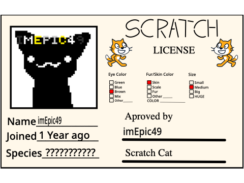 Make Your Own Scratch License remix