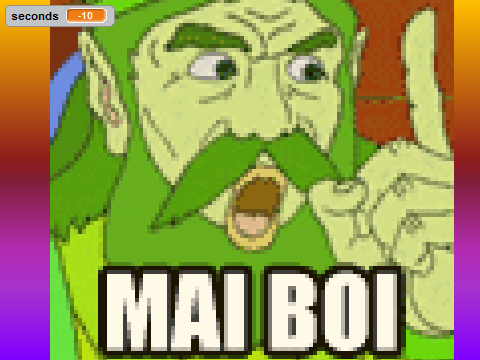 scratch poop mah boi for 30 secs