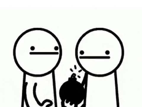 Here, hold this.