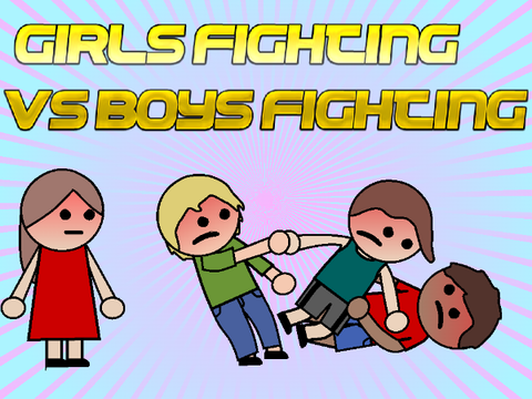 Girl Fights Vs Boy Fights