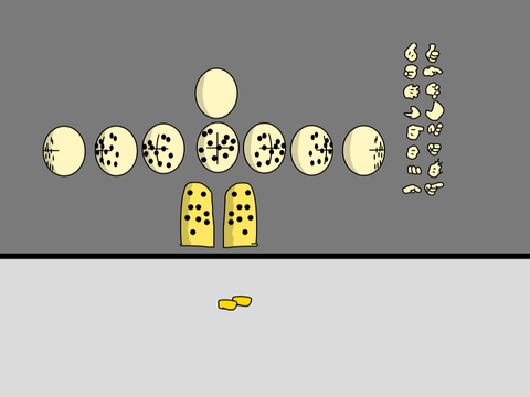 Swiss cheese guy sheet