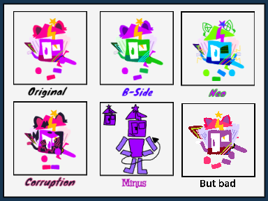 EH in different FNF styles