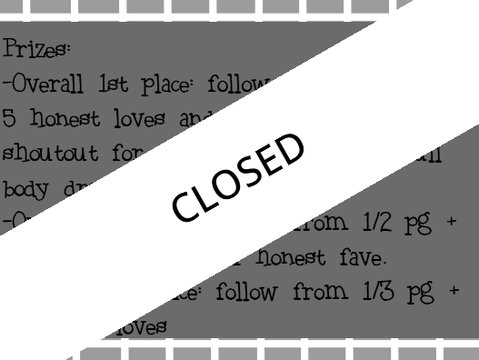 100+ followers Halloween DMC Closed