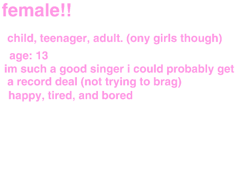 Voice Acting Application Entry