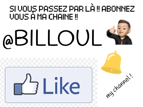 ABONNE TOI À MA CHAINE !!!!!
