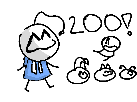 200 FOLLOWERS !! [Short animation]