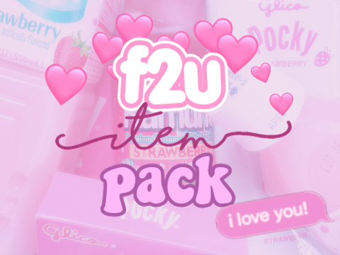 ­­ ꒰ 004 - f2u item pack !! ꒱