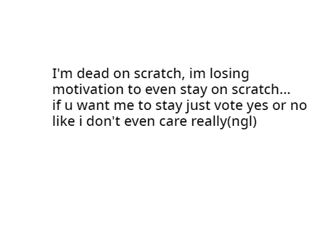 Should I stay...?