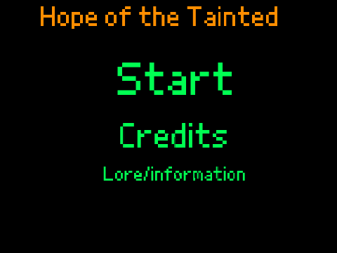 Hope of the Tainted - Beta test - shapeshifter Rommik