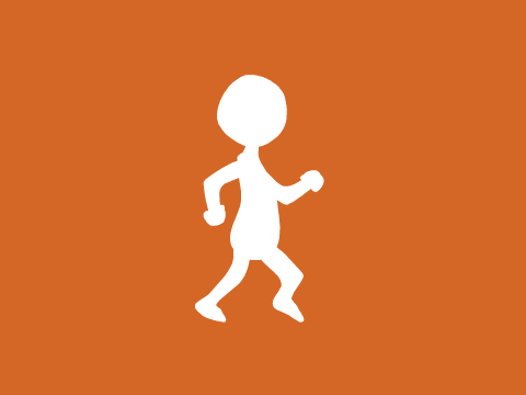 Walk cycle test