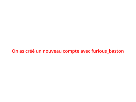 Nouveau compte 