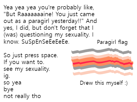 I'm coming out (again)!