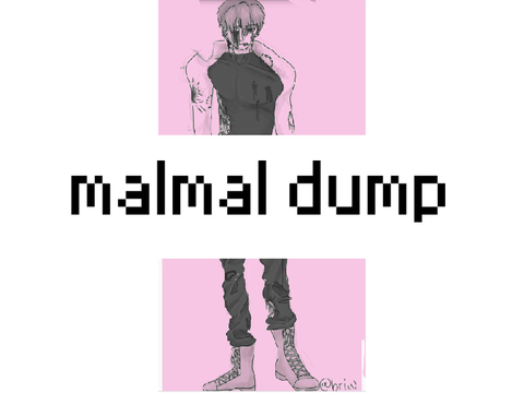 mini malmal art dump