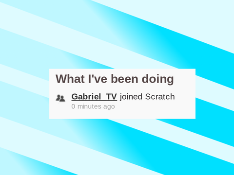I joined scratch