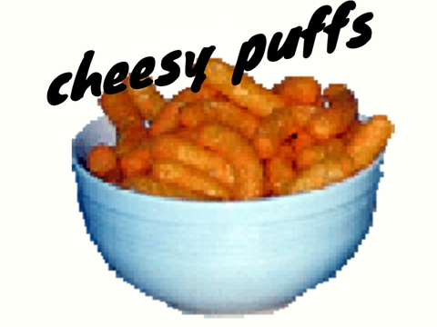 cheesy puffs