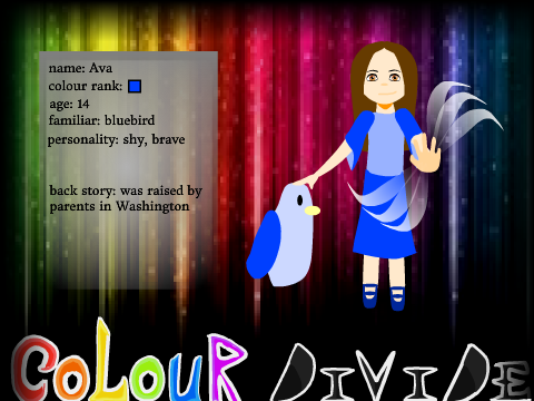 Colour Divide RPG bio template to remix! remix