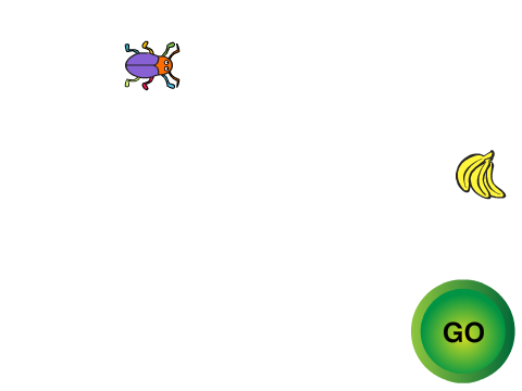 Program the beetle to the bananas