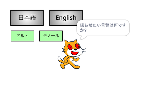 ネッコ君に喋らせよう