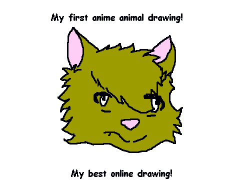 My first anime drawing!