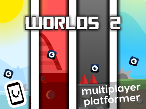(READ DESC) ☁ Worlds 2 || A Cloud Multiplayer Scrolling Platformer (Mobile Friendly)