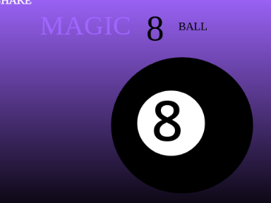 Magic 8 Ball