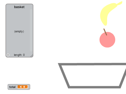 Scratch@AMS Shopping Basket