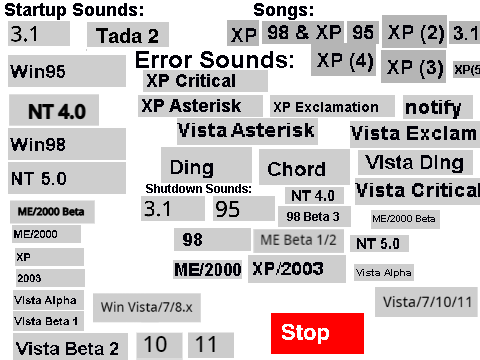 Windows Sounds REORGANIZED