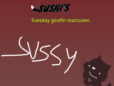 Tuesday goofin marcusen