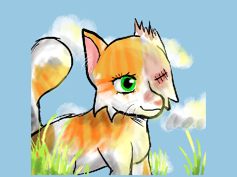 brightheart art... ugly-