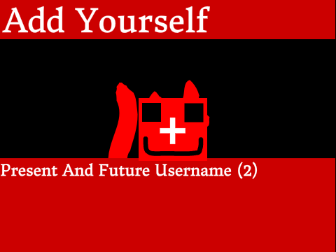 Add your present & future username (2)