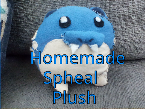 Homemade Spheal Plush