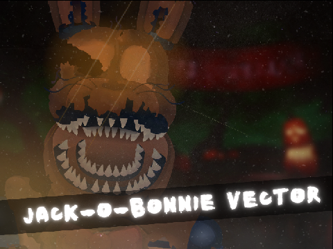 Jack-O-Bonnie Vector Art