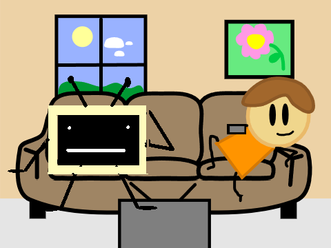 Add Yourself Watching TV remix
