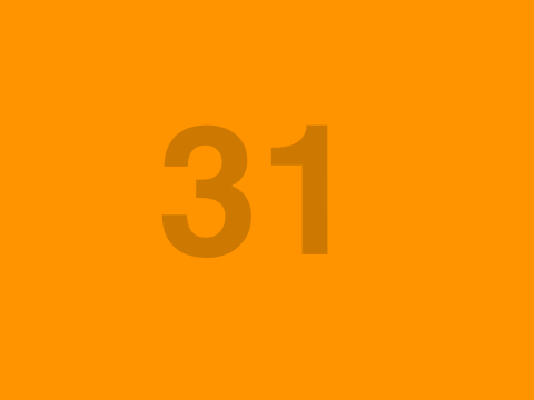 Just 31 left!