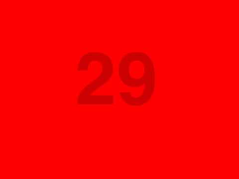 Twenty nine