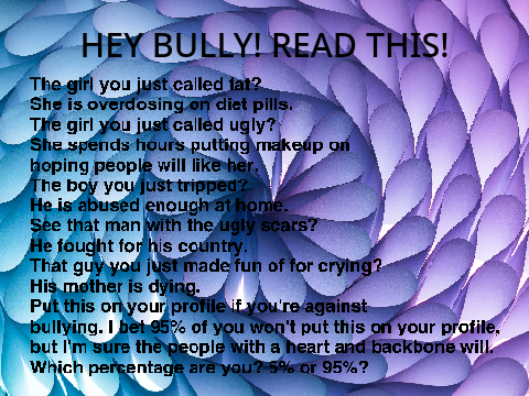 Remix this If you're against bullying! remix