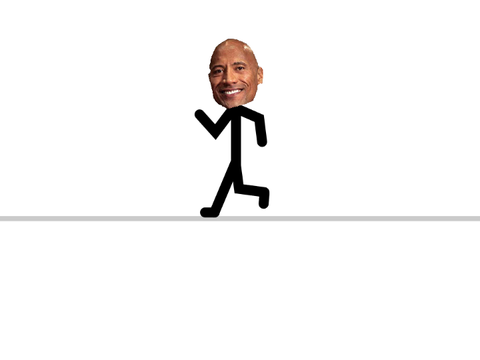 rock run #animations #therock
