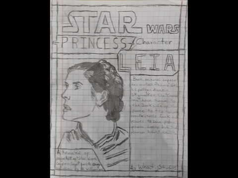 PRINCESS LEIA FANART ll Draws
