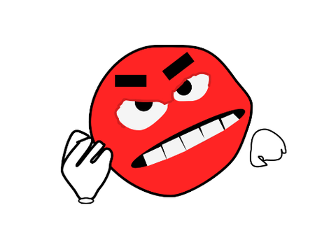 very angry
